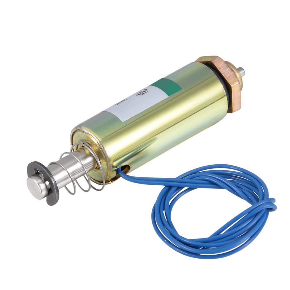 DC 24V 0.95A 23W 5N 6mm Pull Type Linear Motion Solenoid Electromagnet