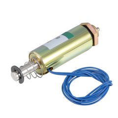 DC 24V 0.95A 23W 5N 6mm Pull Type Linear Motion Solenoid Electromagnet