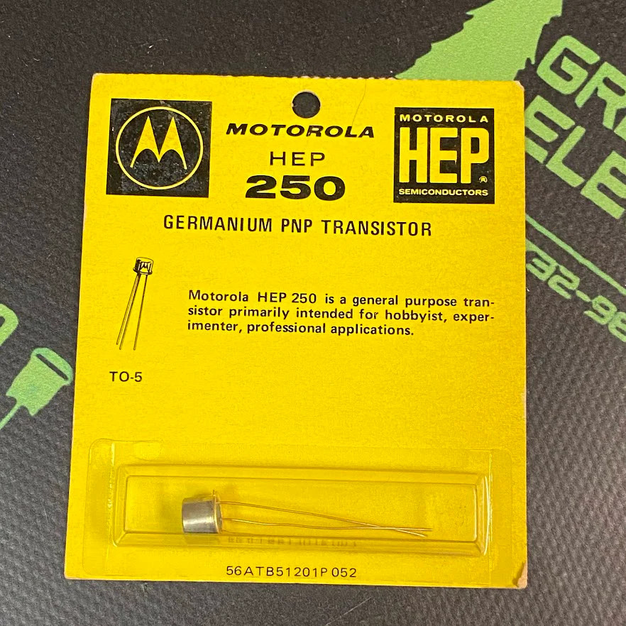 HEP250 – MOTOROLA – Medium Power Amplifier NTE102A