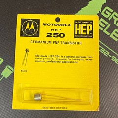 HEP250 – MOTOROLA – Medium Power Amplifier NTE102A