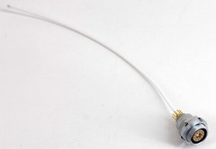 1) New Genuine LEMO ECG.2B.810.CLN2 Panel Mount Connector 10 LV+ 1 CoAx Contacts