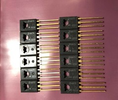 Motorola 2N6070 Sensitive Gate Gold Leads Triacs 100 Volts 4 Amps TO126 – 12 pcs