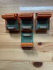 4pcs of Weidmuller Male RD15 Interface Module 912393/67