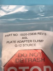 AMAT 0020-23836 Plate Adapter Clamp, 180033