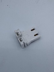 Leviton 060-13153-U Fluorescent Lampholder 660W 600V White Mexico Lamp Socket