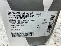 *FREE SHIPPING* WOODHEAD / MOLEX 60W33DPLX Watertight Duplex Receptacle