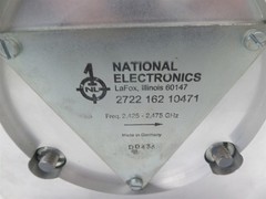 National Electronics 2722-162-10471 Waveguide Isolator 2.425-2.475GHz