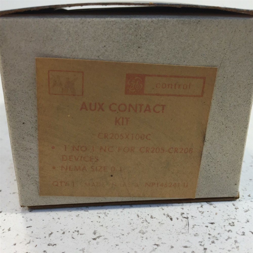 GE Control CR205X100C Aux Contact Kit