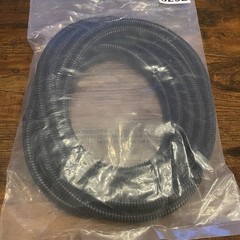 ✅1/4″ Black Split Wire Loom Tubing 14ft Conduit Cable Wrap Sleeve #️⃣292