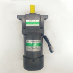 1Pcs 120W 220V AC Gear Reducer Motor 5IK120RGU-CF Speed Regulating Motor 3-500k