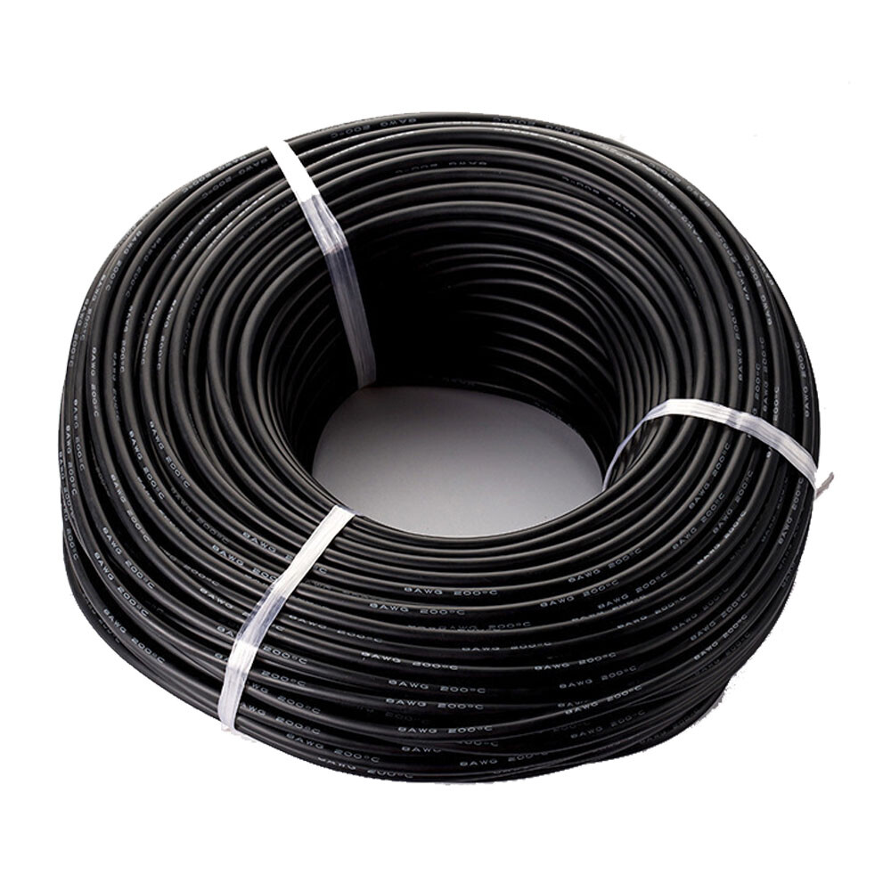 8-30AWG Silicone rubber Wire 6 colors Electrical Wire Tinned Copper line Cables