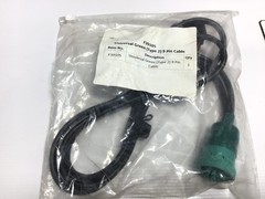 Unbranded F39105 Universal Green (Type 2) 9 Pin Male and Female Splitter Y Cable