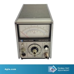 Keysight 435B Analog Power Meter, 100 kHz to 110 GHz, -65 to +44dBm