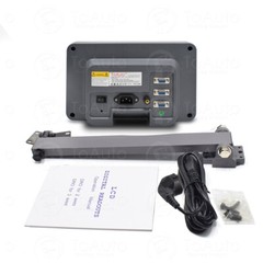 TOAUTO LCD Digital Readout 3 Axis DRO Display+3pc Linear Scale for Mill Lathe