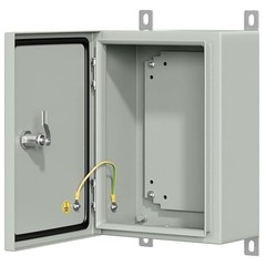 IP65 Waterproof Metal Electrical Box 350x250x150mm w/ Mount Plate & Bracket