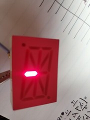 Red LED Display Common Anode 1″ high Digital 7 Segments 31X22mm package 20-pin
