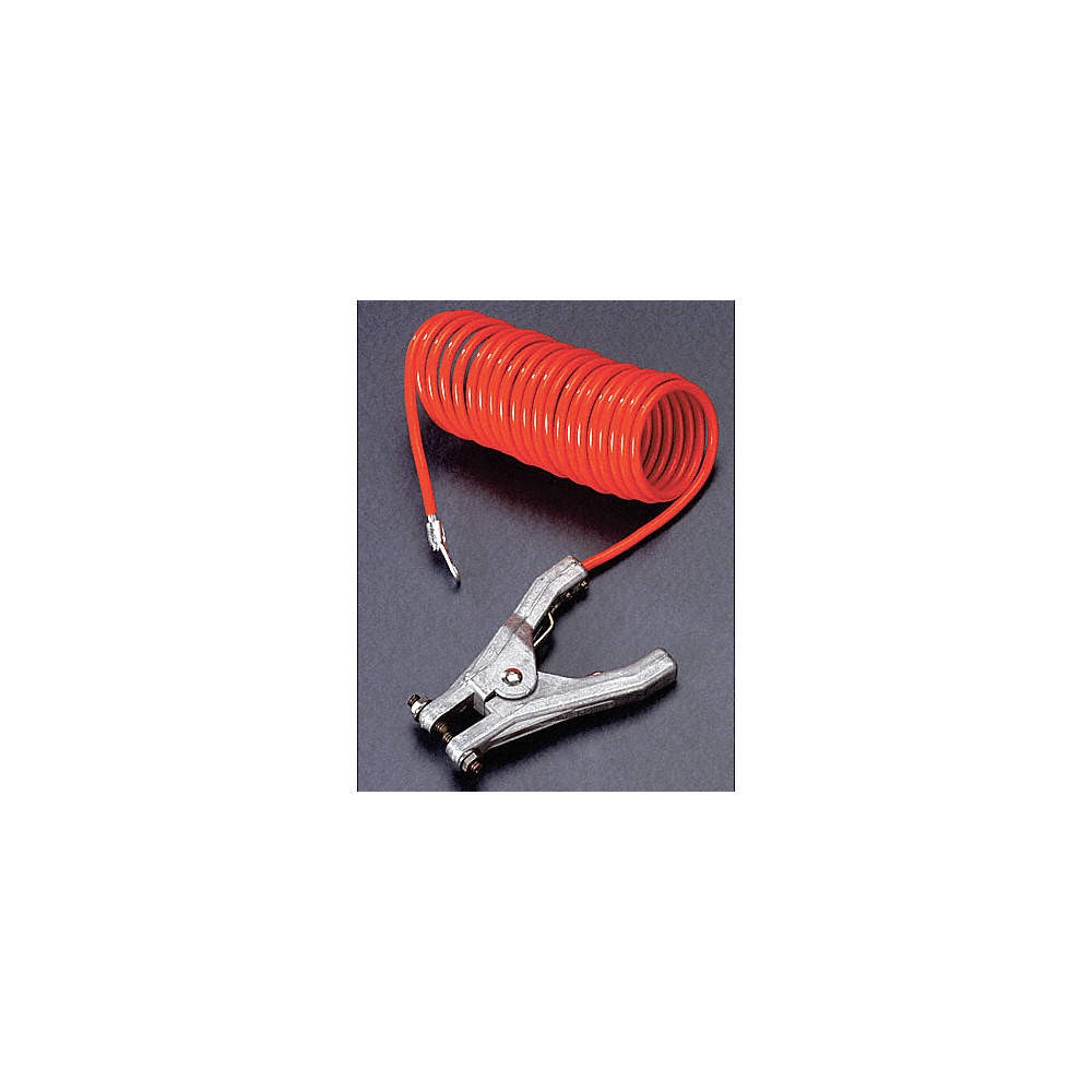 GRAINGER APPROVED RAC-10 Coil Ground Wire,Hand Clp, Terminal,10ft 9WN83