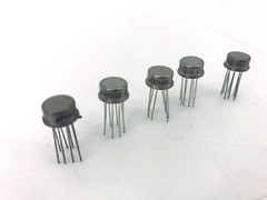 Lot of 5 New Texas Instruments LM301AH Operational Amplifier 15V/18V