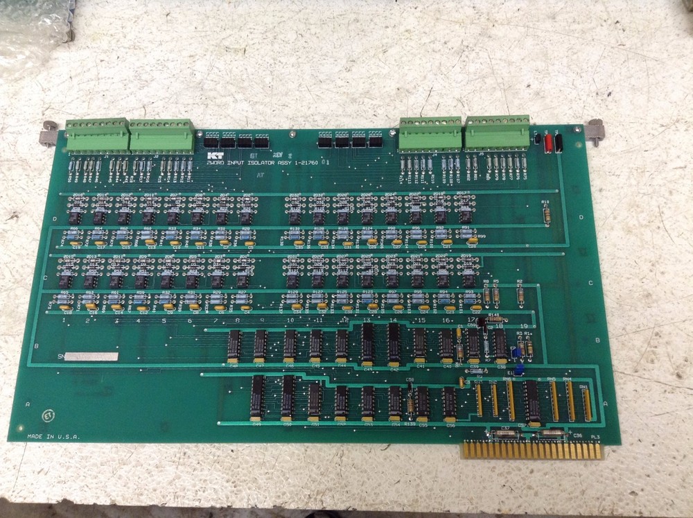 K&T Kearney & Trecker 1-21760 REV 2 GT 2Word Input Isolator Assy 121760