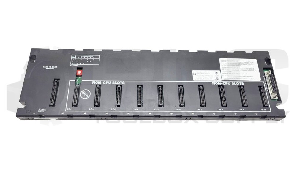 GE FANUC IC693CHS393H 10-SLOT BASE REMOTE