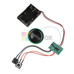 Dual-Button Recording Module 60-sec Voice Recorder DIY Electronic Greeting Card