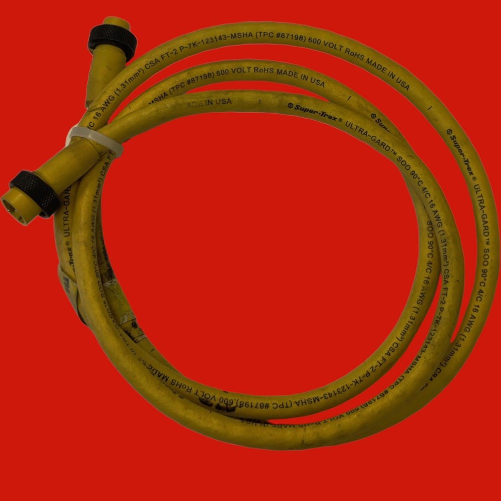 TPC Wire 6′ Super-Trex® Ultra-Gard™ 4 pin Female to Male Quick Connect Cord Set-