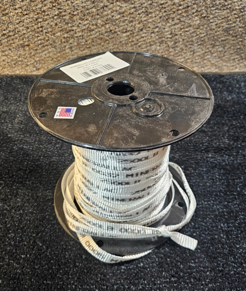 Minerallac Company 67692 500FT 2500LB Cable Pulling Tape Woven Polyester Spool
