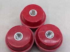 3 New MBI Mar-Bal Electrical High Voltage Standoff Insulator 1-3/8″ x 1-3/4″ T10