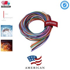 22 Gauge Silicone Wire Kit 10 Color Each 10 ft Flexible 22 AWG Stranded Tinne…