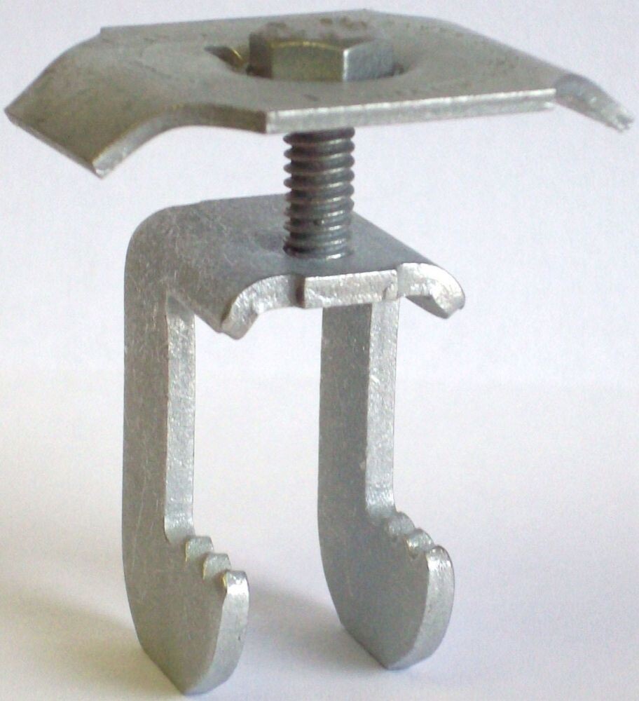 Grating Fasteners GG-2B, 1-1/4″ Thick, Galvanized Carbon Steel, Clip, 1 pc