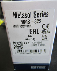 LS Electric MMS-32S Metasol 0.63A Manual Motor Starter 0.4-063A (Expedited Ship