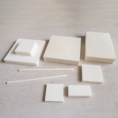 99% Alumin Aluminum Oxide Ceramic Square Plate Sheet High Temperature Resistance