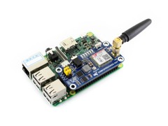 GSM GPRS GNSS Bluetooth HAT for RPi SIM868 Onboard CP2102 1.8V/3V