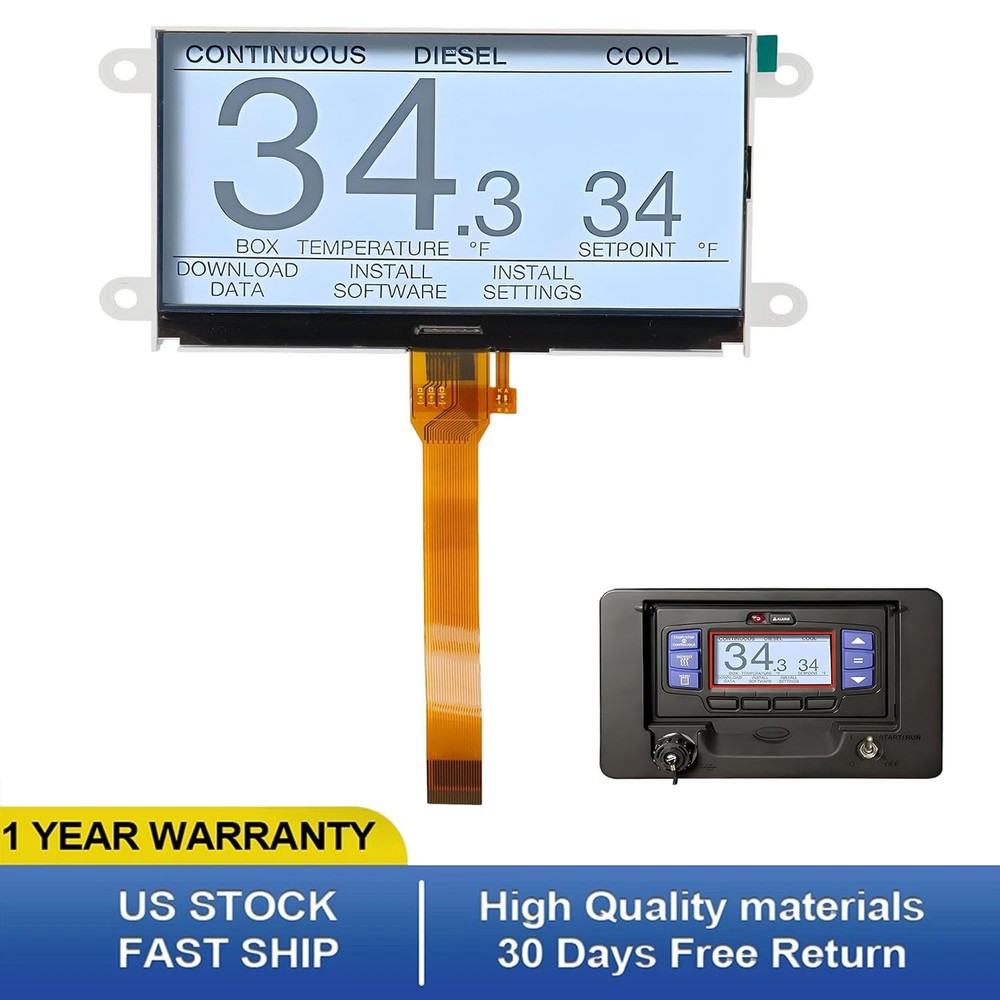 76-50248-00 AM LCD DISPLAY FOR CARRIER TRANSICOLD X4 7500 7300 6500 765024800AM