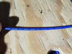 Southwire #18awg 16×30 Tinned Topcoat Copper Lead Wire UL1015/1230 Blue /100ft