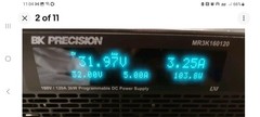 NEW BK Precision MR3K160120 DC Power Supply, 160V, 120A, 3000W Simulator Tested