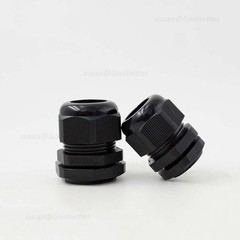 IP68 WATERPROOF BLACK CABLE GLAND COMPRESSION JUNCTION M8/10/12/14/16/18/20-114