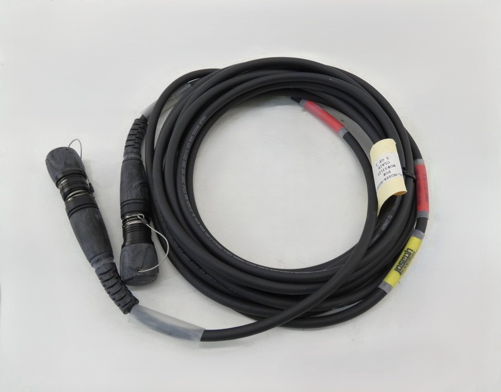 Belden 7804LW 30′ Single Mode Fiber Optic Camera Cable Composite Black