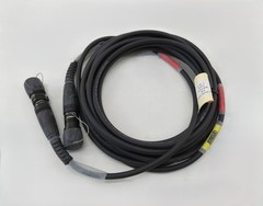 Belden 7804LW 30′ Single Mode Fiber Optic Camera Cable Composite Black