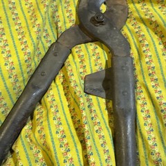 1F-vintage THOMAS BETTS aluminum/copper cutter-no steel