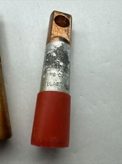 200 Amp 15kV LRT Compression Connector Long Bi-Metal Connector 1-Hole Lug