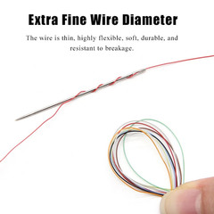 PTFE Cable Wire 26-40 AWG Electronic Wire Flexible Tinned Copper Cable UL10064