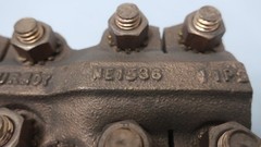 Burndy NE1536 Copper Coupler 600mcm 1in