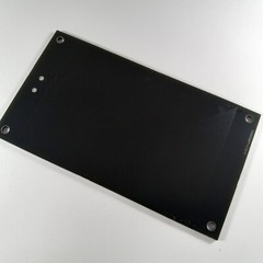 Black 350uh Crystal Radio Spiral Coil Rectangular Printed Circuit Board