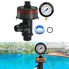 Quality Construction Pool Equipment 98209800 Pressure Measuring Tools Set
