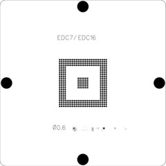 SC667038MZP66 SC667035MZP56 SC667034MZP56 SC667038MZP56 BGA388 Reball Stencil