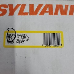 Sylvania 14932 / 500PAR64/MFL 120V PAR64 Reflector Flood Spot Light Bulb