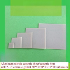1Pc Aluminum Nitride Ceramic Sheet Heat Sink Pads ALN Ceramic Gasket