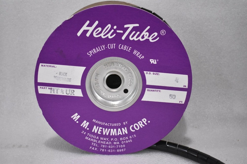 MM NEWMAN CO HT 3/4 UR SPIRAL WRAP 3/4″ OD X 40′ EXPANDING SLEEVE CABLE 40 FEET