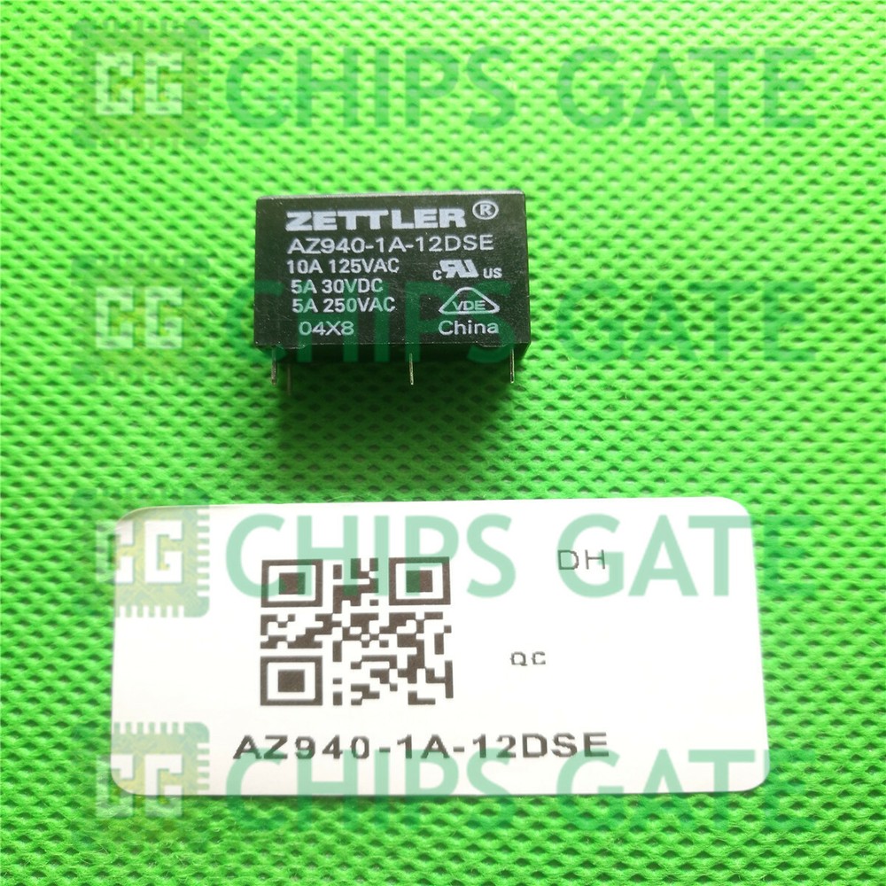 6PCS ZETTLER POWER RELAY AZ940-1A-12DSE